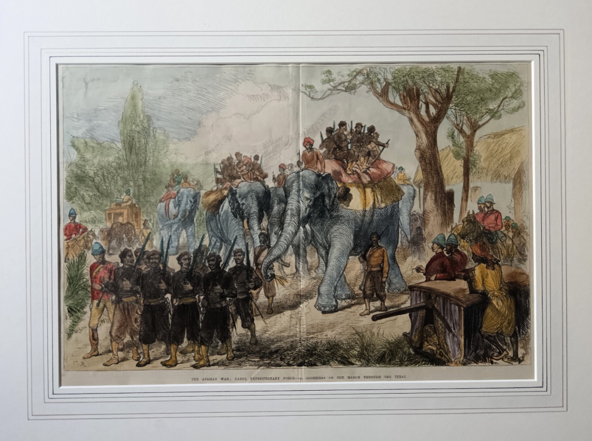 The march toward Kabul of the British army Second Anglo Afghan War (1).jpg